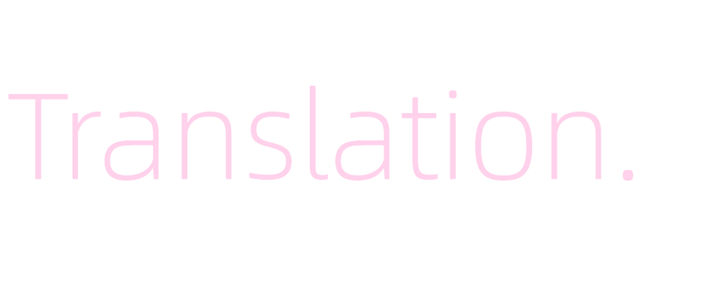 Translation.